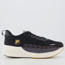Tenis Fila Aero Skyfoam Preto e Dourado Tenis Fila Aero Skyfoam Preto e Dourado