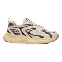 Tênis Fila Buzzard Bold Bege e Marrom Escuro Feminino Tênis Fila Buzzard Bold Bege e Marrom Escuro Feminino