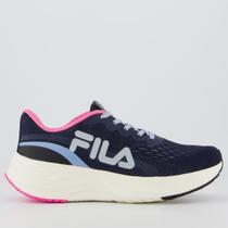 Tenis Fila Comet 2 Feminino Azul e Rosa Tenis Fila Comet 2 Feminino Azul e Rosa