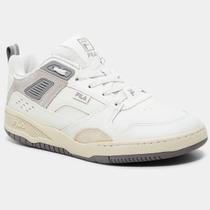 Tênis Fila Corda Br Masculino - Branco e Cinza Tênis Fila Corda Br Masculino - Branco e Cinza