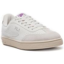 Tênis Fila Court 80 Feminino - Branco e Roxo Tênis Fila Court 80 Feminino - Branco e Roxo