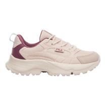 Tênis Fila Destroyer Feminino Rosa Claro e Vinho Tênis Fila Destroyer Feminino Rosa Claro e Vinho