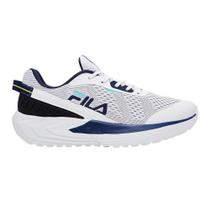 Tenis Fila Diffusion Running Masculino Branco e Azul