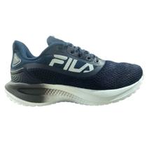 Tenis fila efecto masculino-marinho/grafite/branco