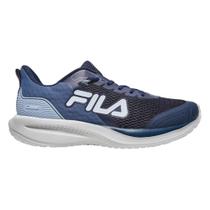 Tenis fila extra masculino-marinho/azul claro-6069 Tenis fila extra masculino-marinho/azul claro-6069