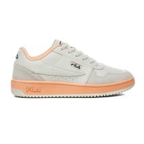 Tenis Fila Feminino Arcade Low Cinza Laranja
