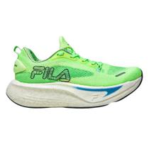 Tenis fila float maxxi 2 pro feminino-verde claro/marinho/azul