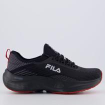 Tênis Fila Go Trainer 2 Preto e Vermelho Tênis Fila Go Trainer 2 Preto e Vermelho