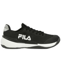 Tênis Fila Invicto Clay - Saibro - Preto e Branco Tênis Fila Invicto Clay - Saibro - Preto e Branco