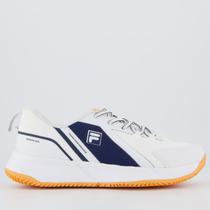 Tenis Fila Master Ace Branco e Marinho Tenis Fila Master Ace Branco e Marinho