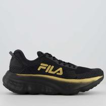 Tênis Fila Maxximus Preto e Dourado Tênis Fila Maxximus Preto e Dourado