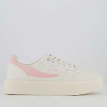 Tênis Fila Original Fitness Bold Feminino Branco e Rosa Tênis Fila Original Fitness Bold Feminino Branco e Rosa