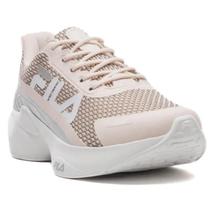 Tênis Fila Progress Lite Feminino - Bege e Cinza Tênis Fila Progress Lite Feminino - Bege e Cinza