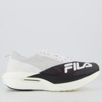 Tênis Fila Racer Carbon 3 Feminino Branco e Preto Tênis Fila Racer Carbon 3 Feminino Branco e Preto