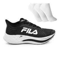 Tênis Fila Racer Carbon Feminino + 3 Pares de Meias