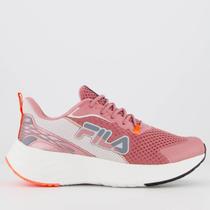 Tênis Fila Racer Comet Feminino Rosa e Cinza
