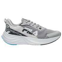 Tênis Fila Racer Comet Masculino - Cinza/Preto/Azul Tênis Fila Racer Comet Masculino - Cinza/Preto/Azul