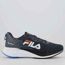 Tênis Fila Racer Curve 2 Preto e Laranja