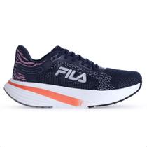 Tênis Fila Racer Nairobi Marinho Rosa e coral - Feminino