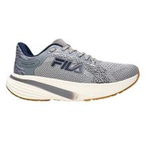 Tenis fila racer nairobi masculino-cinza/marinho/bege