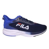 Tenis fila racer one masculino-marinho/vermelho