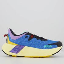 Tênis Fila Racer Skytrail Azul e Roxo Tênis Fila Racer Skytrail Azul e Roxo