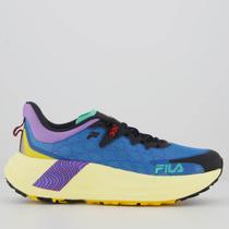 Tênis Fila Racer Skytrail Feminino Azul e Roxo