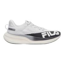 Tênis Fila Racer Speedzone Branco e Preto Masculino Tênis Fila Racer Speedzone Branco e Preto Masculino
