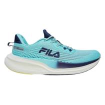 Tênis Fila Racer Speedzone Masculino - Azul/Marinho/Amarelo
