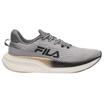 Tênis Fila Racer Speedzone Masculino - Cinza/Dourado/Grafite-7153 Tênis Fila Racer Speedzone Masculino - Cinza/Dourado/Grafite-7153