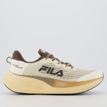 Tenis Fila Racer Speedzone Se Bege e Marrom Tenis Fila Racer Speedzone Se Bege e Marrom