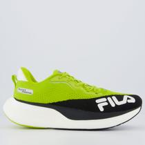 Tênis Fila Racer Speedzone Verde e Preto