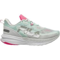 Tenis fila racer t2 feminino-azul/prata/rosa