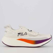 Tênis Fila Racer T2 Xtreme Feminino Bege e Roxo