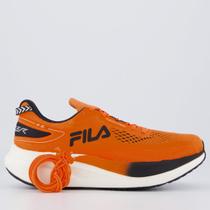 Tênis Fila Racer T2 Xtreme Laranja e Preto Tênis Fila Racer T2 Xtreme Laranja e Preto
