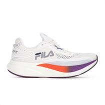 Tênis Fila Racer T2 Xtreme Off White Roxo e Laranja - Feminino