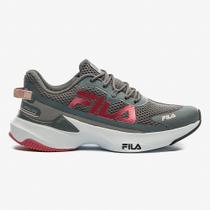 Tênis Fila Recovery Feminino Cinza Vermelho