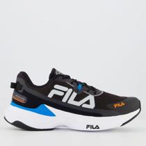 Tênis Fila Recovery Preto e Azul Tênis Fila Recovery Preto e Azul