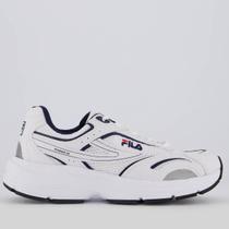 Tênis Fila Runner 2k Branco e Marinho Tênis Fila Runner 2k Branco e Marinho