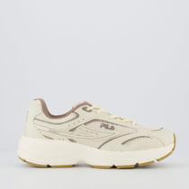 Tênis Fila Runner 2K Feminino Bege e Branco Tênis Fila Runner 2K Feminino Bege e Branco