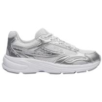 Tenis fila runner 2k feminino-prata/branco/cinza 38 Tenis fila runner 2k feminino-prata/branco/cinza 38