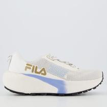 Tenis Fila Skywind Feminino Off White e Azul Tenis Fila Skywind Feminino Off White e Azul