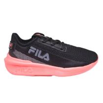 Tenis fila start masculino preto/grafite/coral