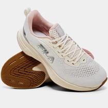 Tênis Fila Stride Feminino - Bege e Cinza Tênis Fila Stride Feminino - Bege e Cinza