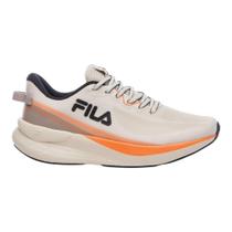 Tênis Fila Striker Feminino Bege e Laranja Tênis Fila Striker Feminino Bege e Laranja