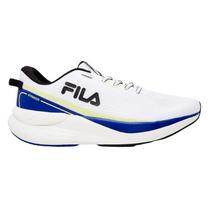 Tênis Fila Striker Masculino - Branco/Azul R/Evpr-7066 Tênis Fila Striker Masculino - Branco/Azul R/Evpr-7066