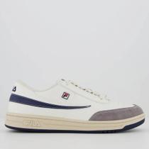 Tênis Fila Tennis 88 Legacy Branco e Marinho Tênis Fila Tennis 88 Legacy Branco e Marinho