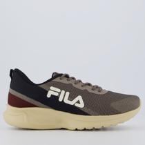 Tênis Fila Vector Marrom e Preto Tênis Fila Vector Marrom e Preto
