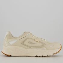 Tênis Fila Venture Tracer 2 Feminino Bege e Branco Tênis Fila Venture Tracer 2 Feminino Bege e Branco