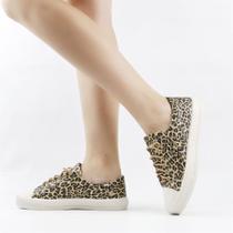 Tênis Flat Animal Print